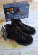 Buty Robocze Skórzane Niteo Czarne 42
