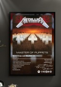 Metallica Master of Puppets plakat album a3 w ramce obraz poster