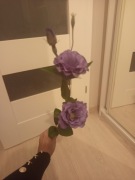 Sztuczne kwiaty eustoma 