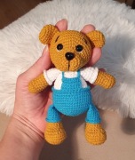 Miś maskotka szydełkowa amigurumi - 15cm