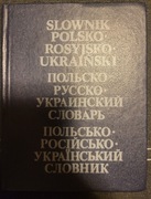 Słownik Polsko-Rosyjsko-Ukraiński