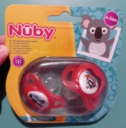 Nuby, smoczki chłopięce (samolocik + statek piracki)