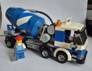 LEGO City Betoniarka + Minifigurka Pracownika, Komplet, Bez Pudełka