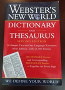 Webster’s New World Dictionary and Thesaurus – Second Edition – 2002