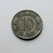 16 # Notgeld 10 Pfennig 1920 Stadt Bonn - Beethoven