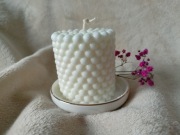 Świeczka wolnostojąca z wosku sojowego