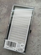 Paletka gotowe kępki sztuczne rzęsy 4D dł 11mm