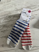 Zestaw skarpetek w paski 5 par rozmiar 31-34