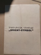 stara instrukcja  obsługi aparatu fotograficznego Smiena-Symbol