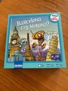 GRANNA Barcelona czy Werona ? gra planszowa z kartami i żetonami