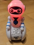 Robot zabawka na kółkach ze światłem i dźwiękiem