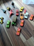 Auta resoraki samochody samolot zabawka PRL DDR żołnierzyki 