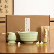 Zielony zestaw matcha - komplet akcesoriów