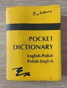 Słownik polsko-angielski Pocket dictionary Wersja kieszonkowa 1995