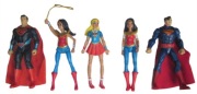 DC COMICS / SUPERMAN / ZESTAW 5 FIGUREK / 15cm / MATTEL