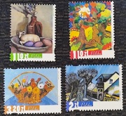 Polska 2002 Fi 3815-3818, czyste