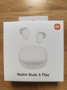 Fabrycznie nowe słuchawki REDMI BUDS 6 Play TWS Bluetooth BIAŁE