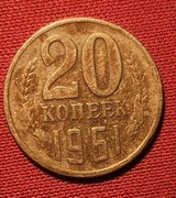 20 kopiejk z 1961 r.