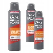 zestaw Dove Men+Care Odor Defence 3x 150 ml antyperspirant sprayu dezorant