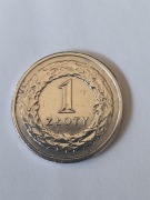 1 zł moneta 1991