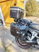 Torba boczna Touratech i stelaż metalowy.Yamaha Supertenere XT 1200 z