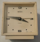 Zegarek budzik ZSRR Sevani 4 Jewels Made in USSR