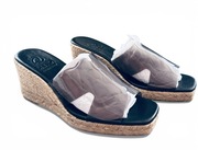 Klapki Kanna Dewsra na koturnie, rozmiar 36 (wkładka 23 cm)