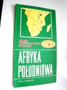 Mapa Afryka Południowa - przeglądowa +gratis oryginalna kaseta pop