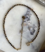 Naszyjnik z kamienia tygrysie oko