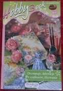 Poradnik Hobby Book Decoupage., dekoracje z szablonów, filcowane