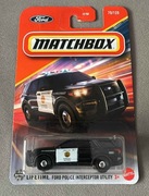 Matchbox Ford Police Interceptor Utility