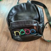  plecak damski firmy nóbo czarny używany mało