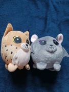 Pluszaki z gangu słodziaków ryś Rysio i nietoperz Nikodem