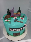 Z masy cukrowej na tort zestaw fortnite 