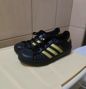 Buty sportowe damskie Adidas 32 czarne trampki classic leather skórzane brą