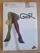 Rajstopy kryjące Gatta Dalida 40 DEN, rozmiar 4L, kolor cielisty