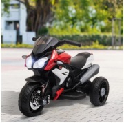 Elektryczny motocykl dziecięcy czerwono-czarny