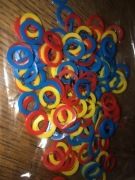 Podkładki montażowe z tworzyw sztucznych , gumy