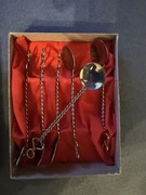 Łyżeczki PRL ręcznie robione plus odznaka