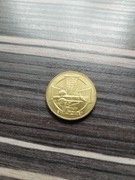 Moneta 2 złotych obieg - 60 rocznica zakończenia II wojny światowej