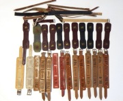 DUŻY ZESTAW PASKÓW PASKI DO ZEGARKÓW PRL