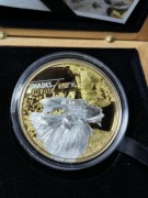 FIGHTING FISH Shades of Nature 5$ Cook Islands 2016