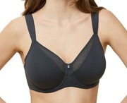 TRIUMPH TRUE SHAPE biustonosz MIĘKKI antracyt 70D