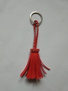 Brelok frędzle 13 cm czerwony 