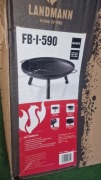 Palenisko dennica fi60cm z odkręcanymi nóżkami