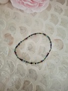 Bransoletka handmade z naturalnych kamieni spinel