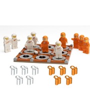 LEGO 5008897 6533591 Kółko i Krzyżyk Tic Tac Toe Classic Space + Butle 