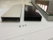 Fronty aluminiowe R55 srebrny 