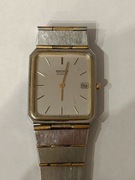Sygnowany orginalny zegarek nareczny Seiko vintage sprawny kwarc 