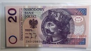 20 zł 1994 r ZA 0129830 UNC